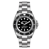 Bobroff Gray Stainless Steel Dress Watch
